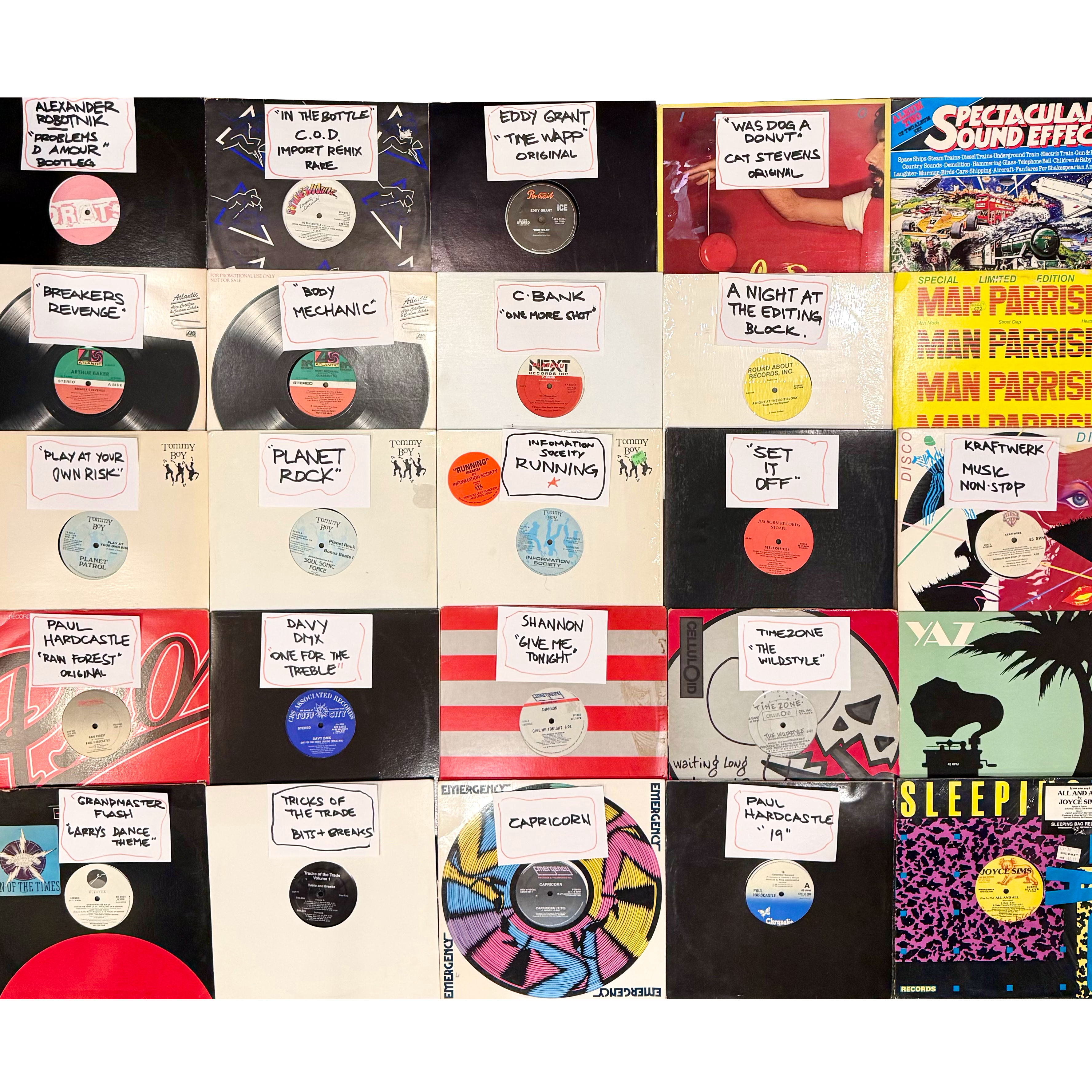 CLASSIC ELECTRO – RECORD PACK