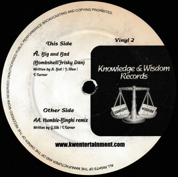 Knowledge & Wisdom - High Grade [2x12"]