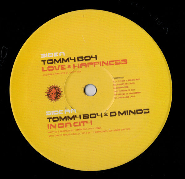 Tommy Boy & Distorted Minds - Love & Happiness / In Da City
