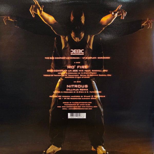 Rawhill Cru / Bad Company - Mo' Fire / Nitrous (Remixes)
