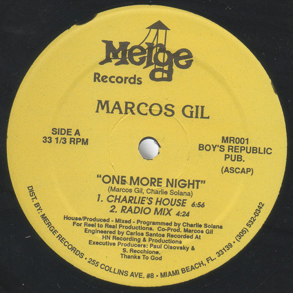Marcos Gil - One More Night