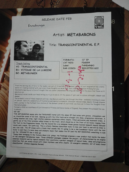 Metabarons - Transcontinental