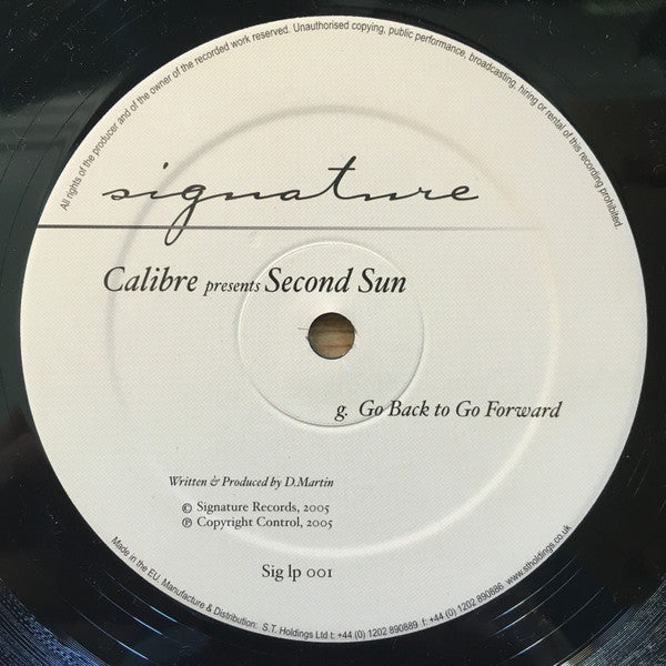 Calibre - Second Sun (4x12")