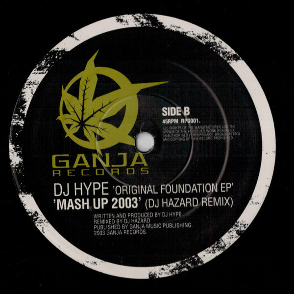 DJ Hype - Original Foundation EP
