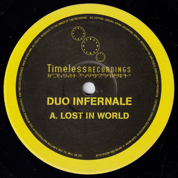 Duo Infernale - Lost In World / Infernal Dub