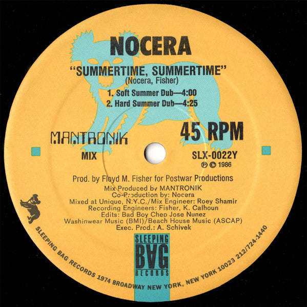 Nocera - Summertime, Summertime