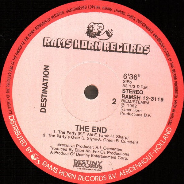 Destination - Move On Up (Suite)