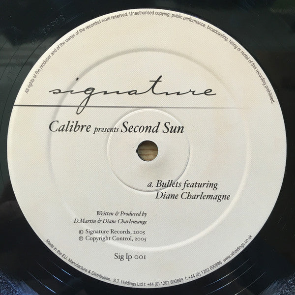 Calibre - Second Sun (4x12")