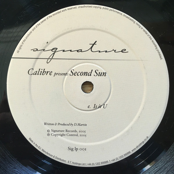 Calibre - Second Sun (4x12")