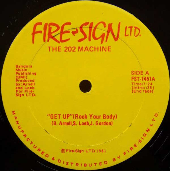 The 202 Machine - Get Up (Rock Your Body)