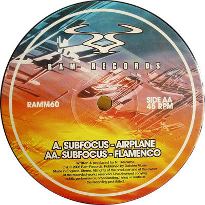 Sub Focus - Airplane / Flamenco