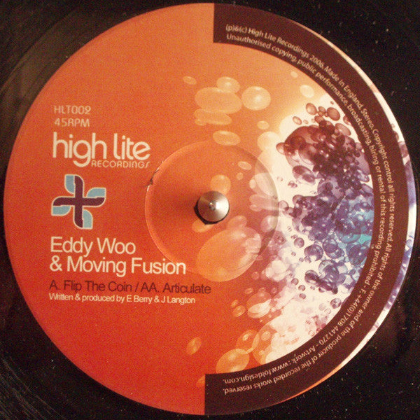 Eddy Woo & Moving Fusion - Flip The Coin / Articulate
