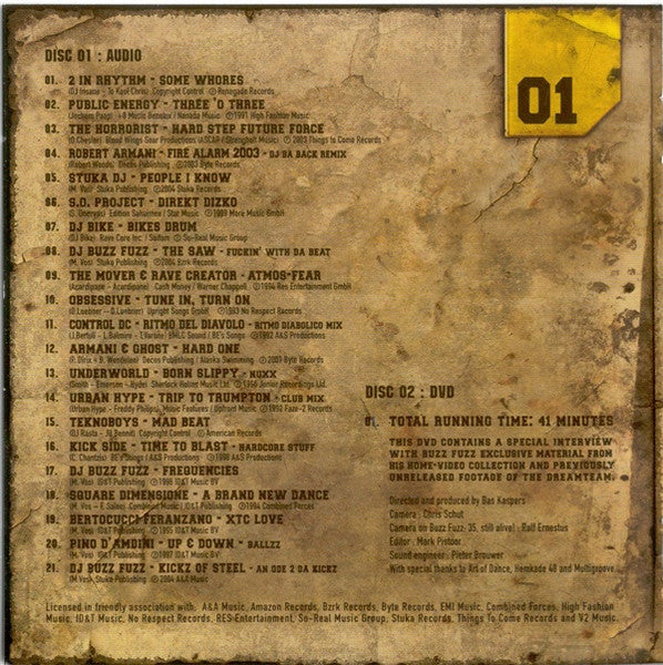 Buzz Fuzz - The History Of Hardcore - The Dreamteam Edition 01