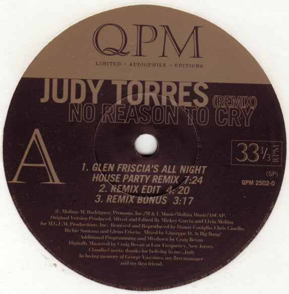 Judy Torres - No Reason To Cry (Remix)