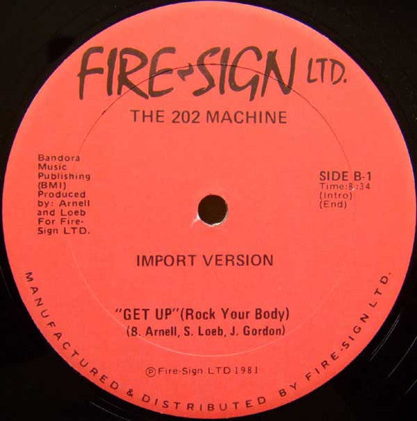 The 202 Machine - Get Up (Rock Your Body)