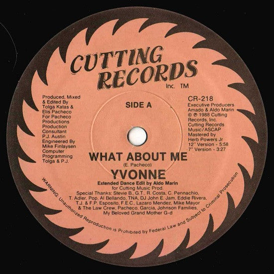 Yvonne DeLeon - What About Me