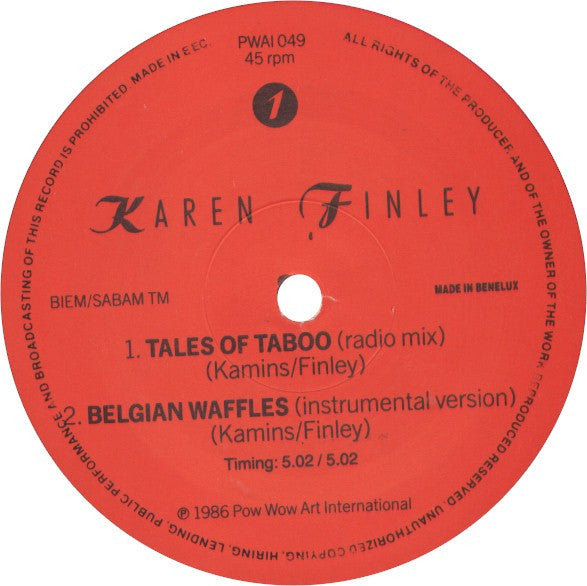 Karen Finley - Tales Of Taboo