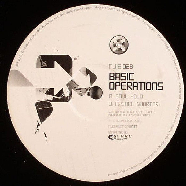 Basic Operations - Soul Hold / French Quarter