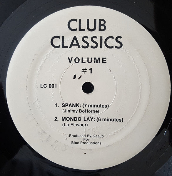 Jimmy "Bo" Horne / La Flavour - Club Classics Volume #1