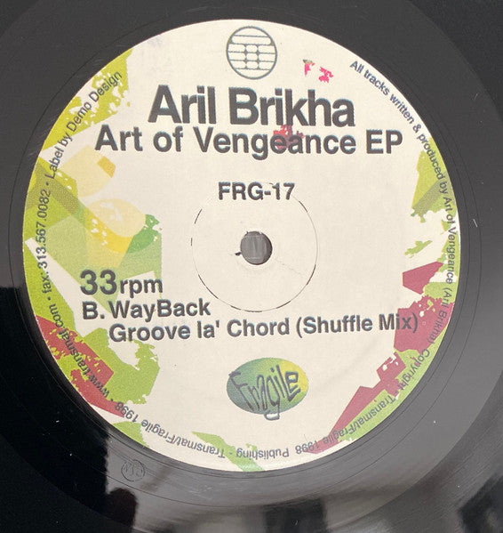 Aril Brikha - Art Of Vengeance EP