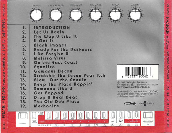 Frankie Bones - Computer Controlled 2 (Live In California)