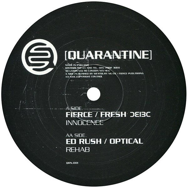 Fierce / Fresh / Ed Rush & Optical - Innocence / Rehab