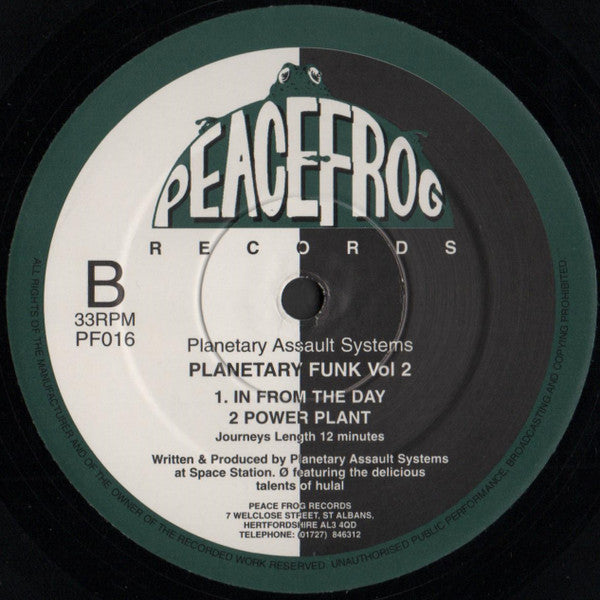Planetary Assault Systems - Planetary Funk Vol 2