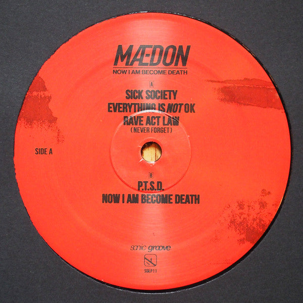 Maedon - Now I Am Become Death (2x12")