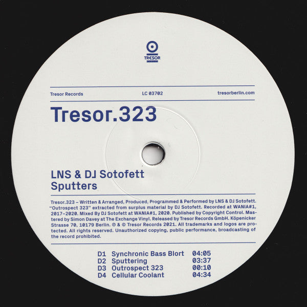 LNS (2) & DJ Sotofett - Sputters