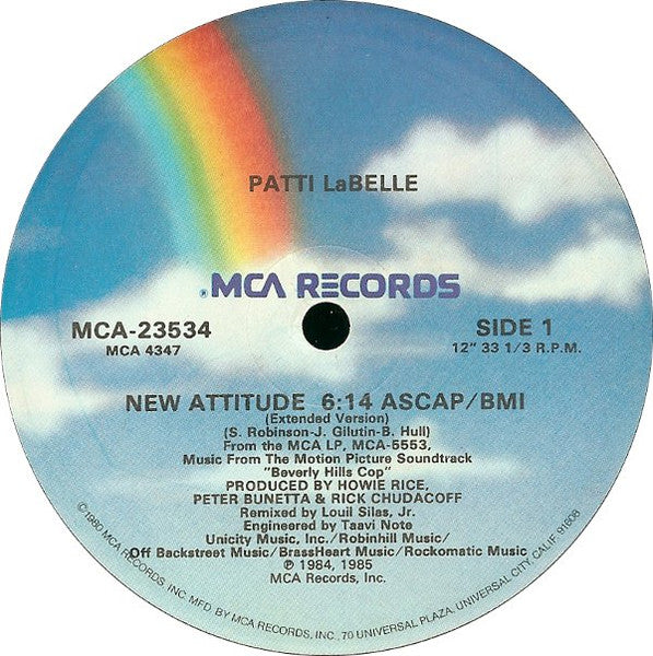 Patti LaBelle / Harold Faltermeyer - New Attitude / Axel F