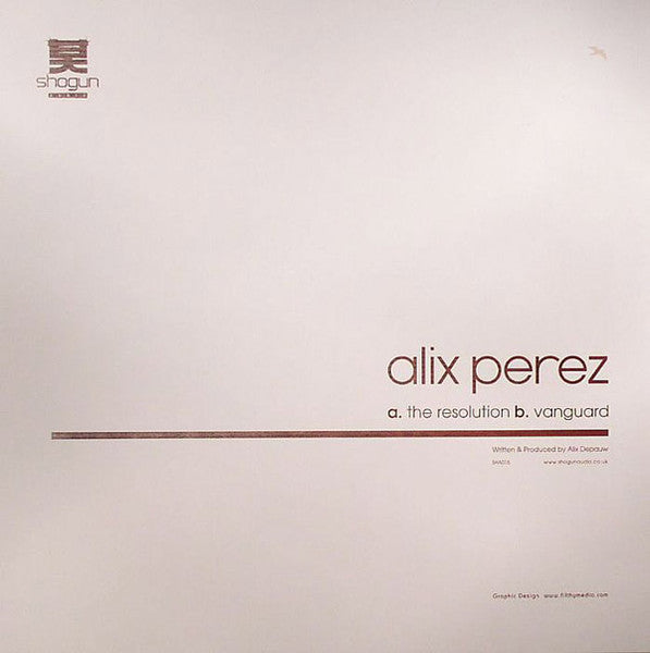 Alix Perez - The Resolution / Vanguard