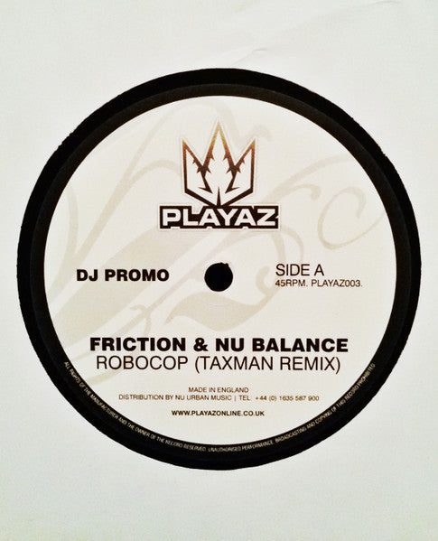 DJ Friction & Nu Balance - Robocop (Taxman Remix) [Promo]
