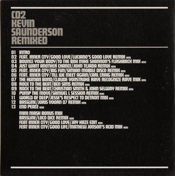 Kevin Saunderson - History Elevate