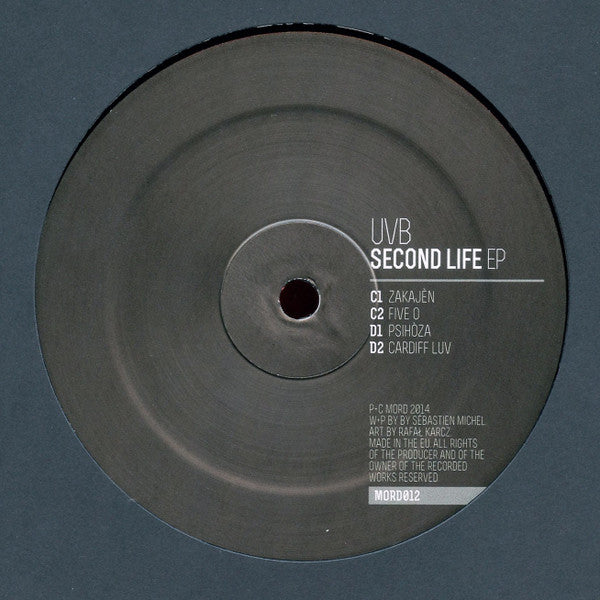UVB - Second Life EP [2x12"]
