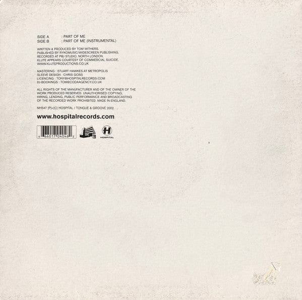 Klute - Part Of Me