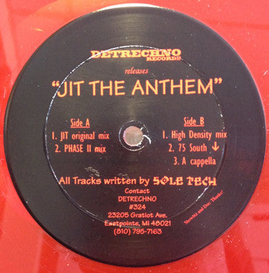 Sole Tech - Jit The Anthem