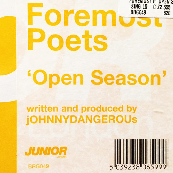 Foremost Poets - Open Season