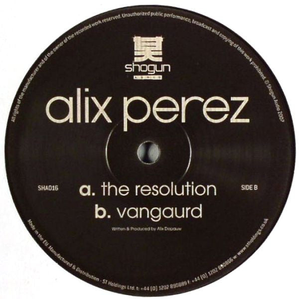 Alix Perez - The Resolution / Vanguard