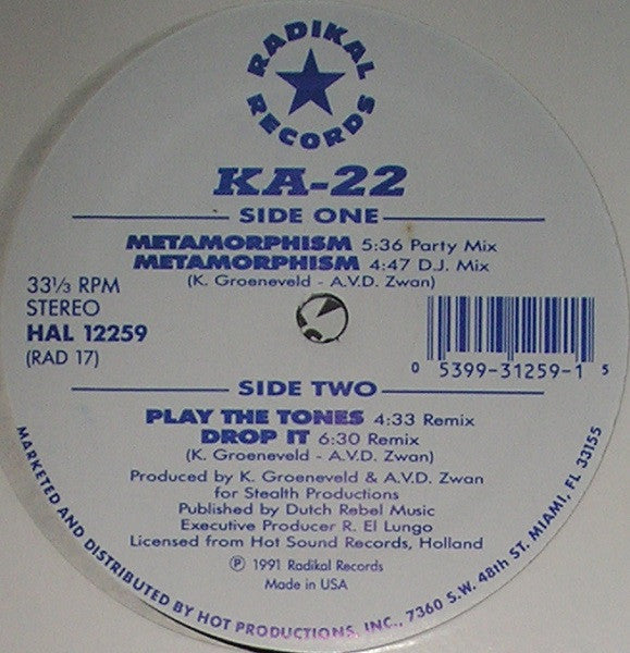 KA-22 - Metamorphism