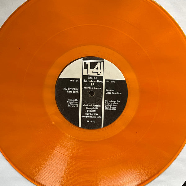 Frankie Bones - Inside The SilverBox EP (Bones Graffiti Signed Cover)