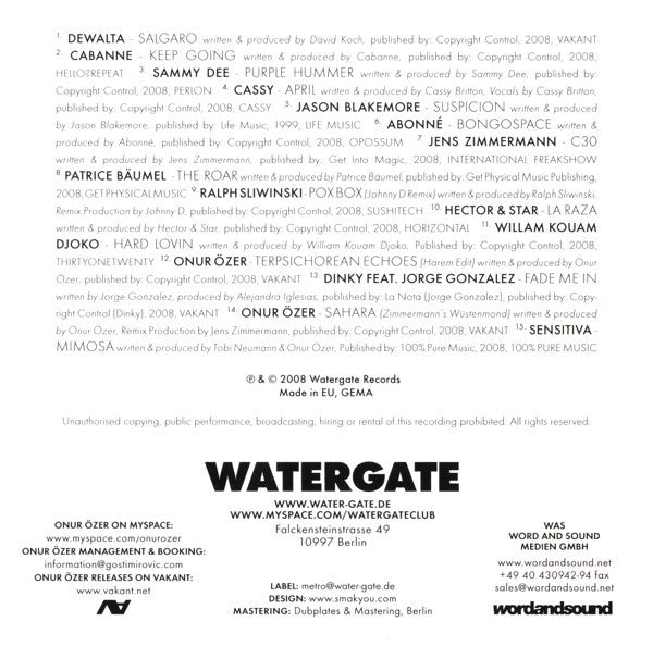 Onur Özer - Watergate 01