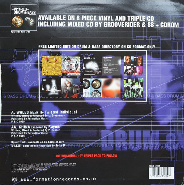 Twisted Individual / Rayner - The World Of Drum And Bass LP Sampler