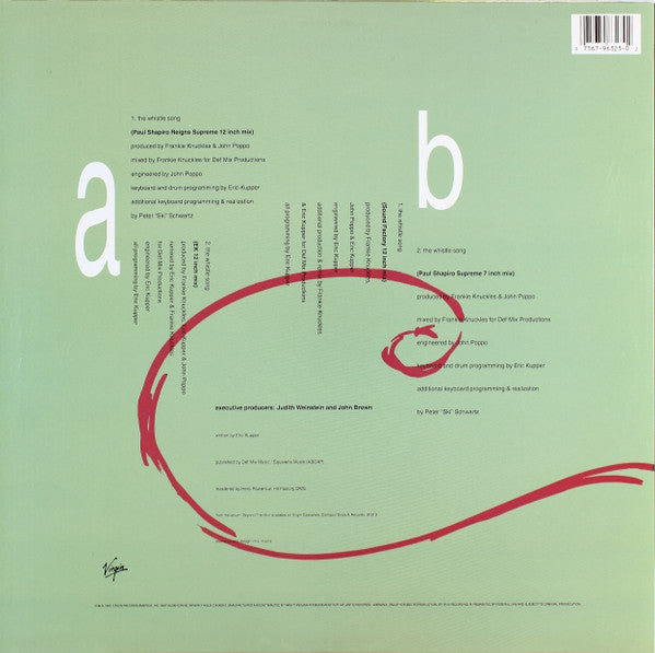 Frankie Knuckles - The Whistle Song