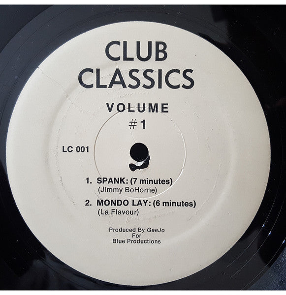 Jimmy "Bo" Horne / La Flavour - Club Classics Volume #1