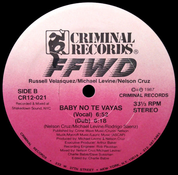 FFWD - Baby Don't Go / Baby No Te Vayas