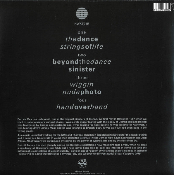 Rhythim Is Rhythim / Derrick May / Mayday - Innovator (Soundtrack For The Tenth Planet)