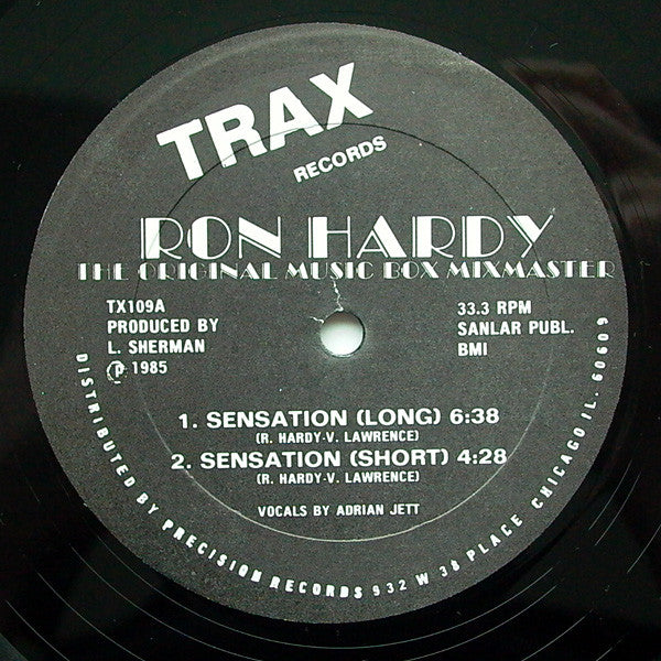 Ron Hardy - Sensation