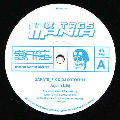 Zarate Fix & DJ Sotofett – Arjun / Afroz