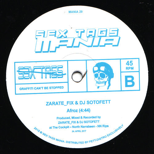 Zarate Fix & DJ Sotofett – Arjun / Afroz