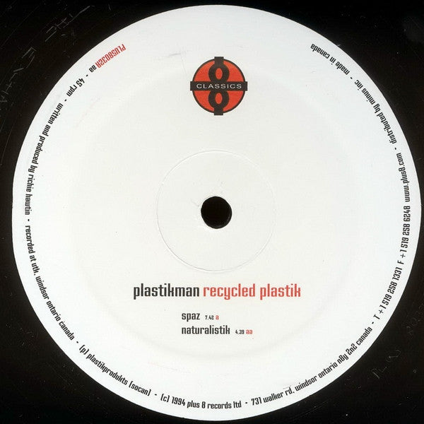 Plastikman - Recycled Plastik